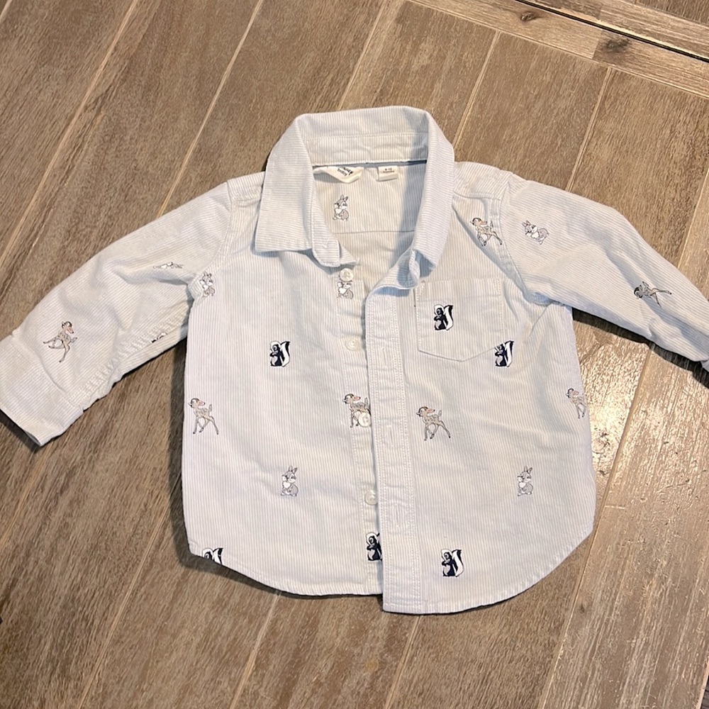 GAP BAMBI COLLARD SHIRT FOR BABY(6-12m)